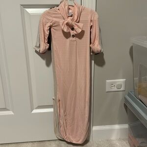 Lou Lou and company newborn gown